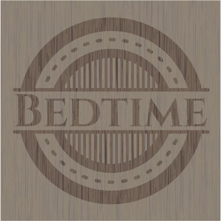Bedtime wooden signboards