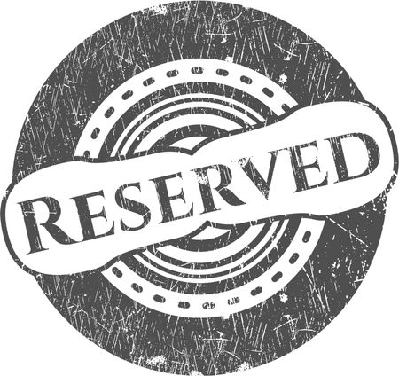 Reserved rubber grunge seal