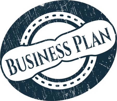 Business Plan rubber grunge texture seal
