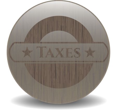 Taxes wood emblem