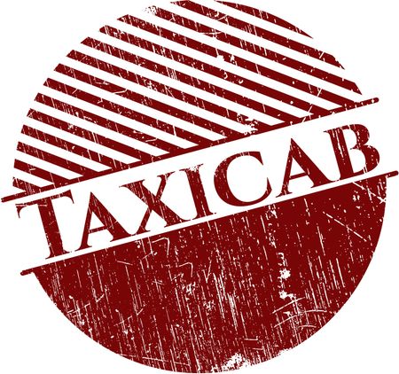 Taxicab rubber stamp