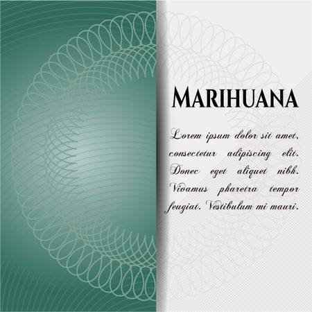 Marihuana poster