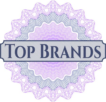 Top Brands rosette (money style emplem)