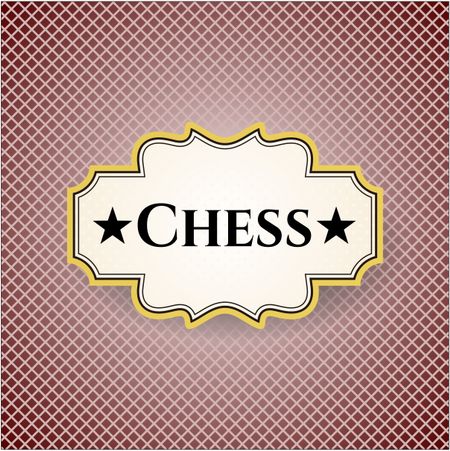 Chess card, colorful, nice design