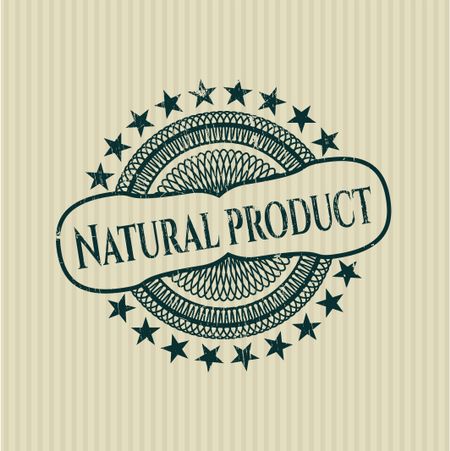 Natural Product rubber stamp