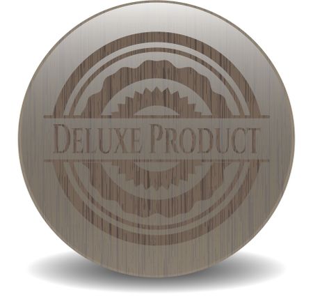 Deluxe Product wooden emblem