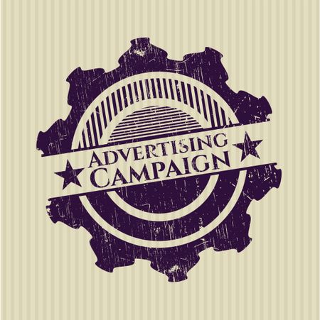 Advertising Campaign grunge seal