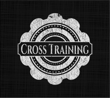 Cross Training chalkboard emblem