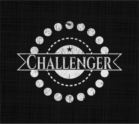 Challenger chalkboard emblem