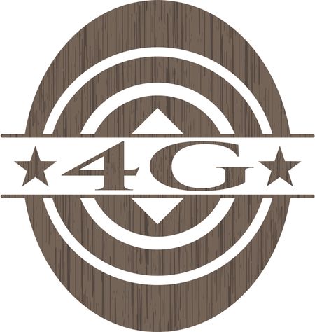 4G realistic wood emblem