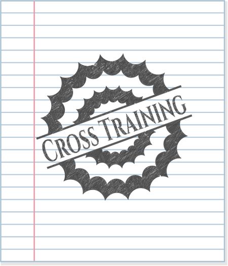 Cross Training pencil emblem