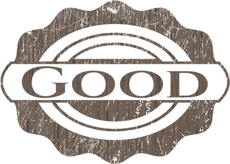 Good wooden emblem. Vintage.