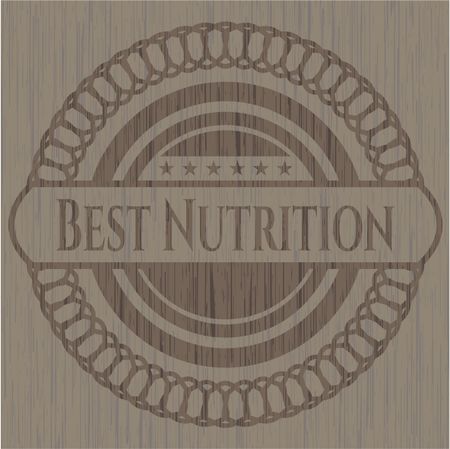 Best Nutrition wood icon or emblem