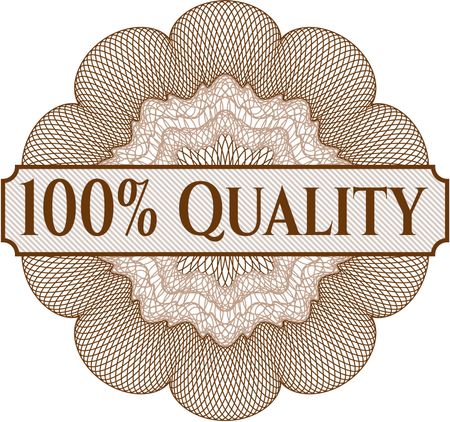 100% Quality abstract rosette