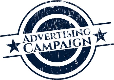 Advertising Campaign grunge seal