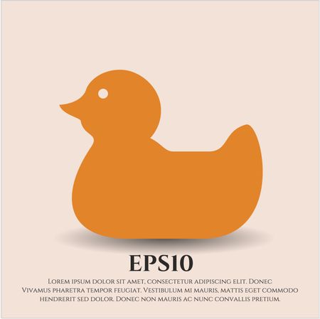 Rubber Duck vector icon