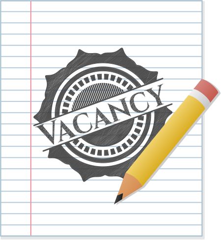 Vacancy draw (pencil strokes)