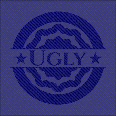 Ugly with denim texture