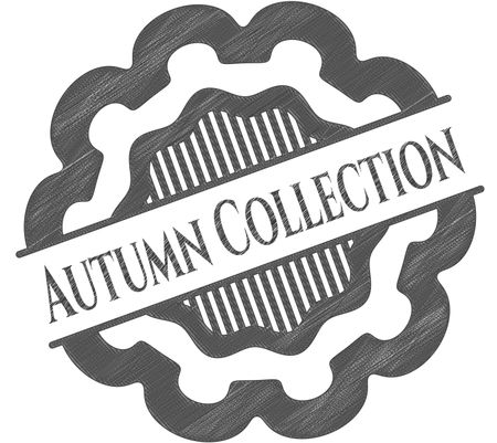 Autumn Collection pencil strokes emblem