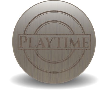 Playtime wooden signboards