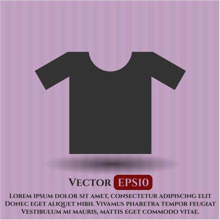 shirt icon vector symbol flat eps jpg app web concept website