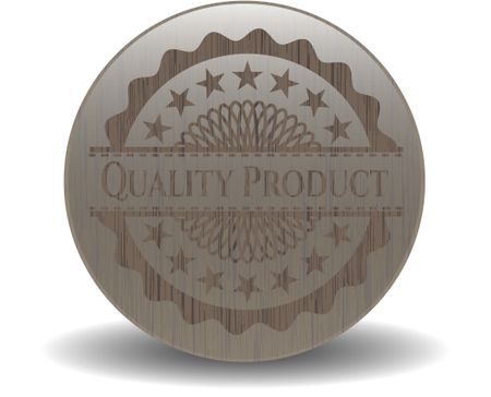 Quality Product retro wooden emblem