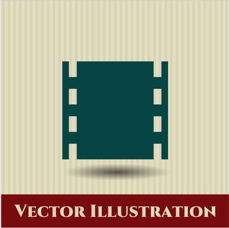 film icon vector symbol flat eps jpg app web concept website