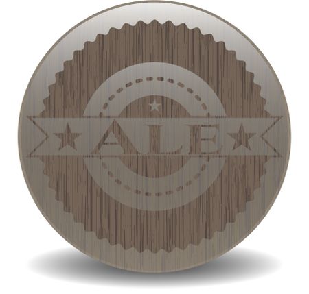 Ale wooden emblem