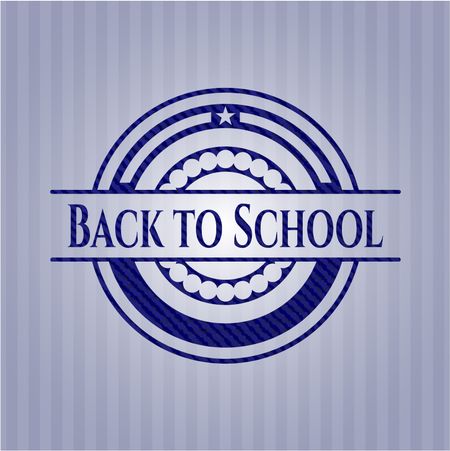 Back to School jean background