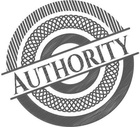 Authority draw (pencil strokes)