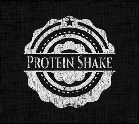 Protein Shake on chalkboard