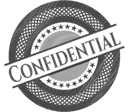 Confidential draw (pencil strokes)