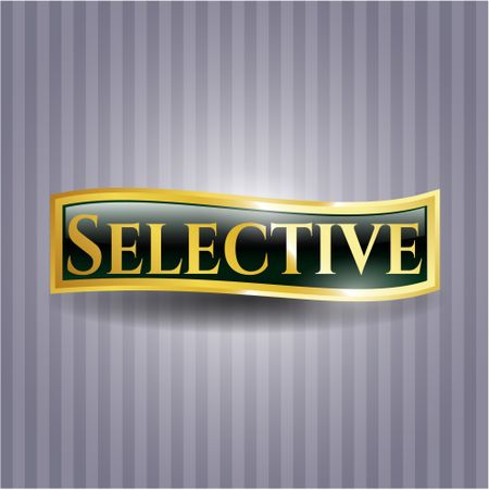 Selective golden badge