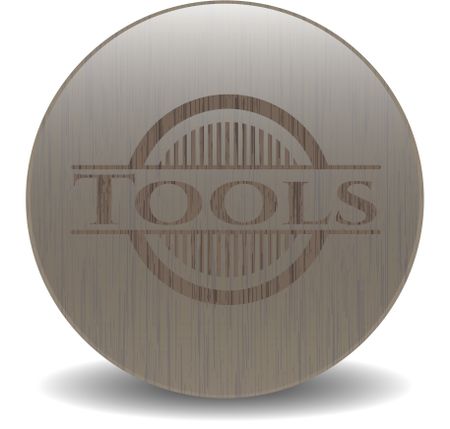 Tools wooden emblem