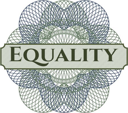 Equality abstract rosette