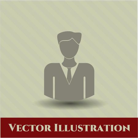 Businessman vector icon