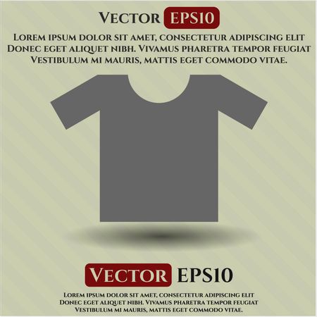 shirt icon vector symbol flat eps jpg app web concept website