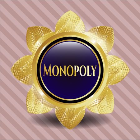Monopoly gold emblem
