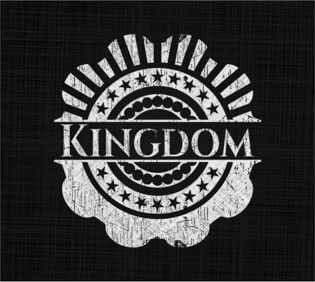 Kingdom chalkboard emblem