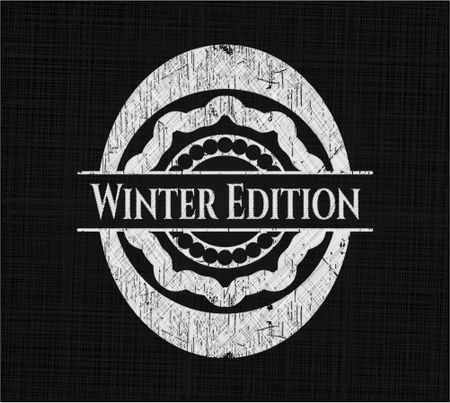 Winter Edition chalk emblem