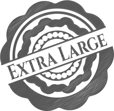 Extra Large draw (pencil strokes)