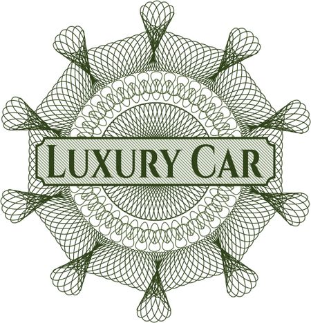 Luxury Car abstract rosette