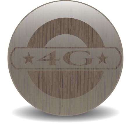 4G realistic wood emblem