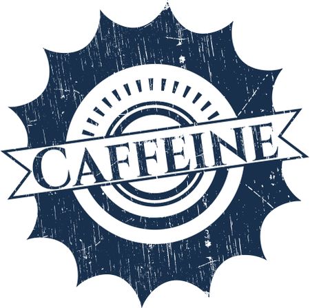 Caffeine rubber grunge texture seal