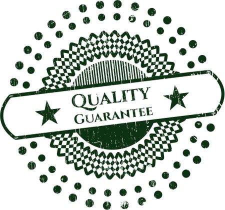 Quality Guarantee rubber grunge stamp