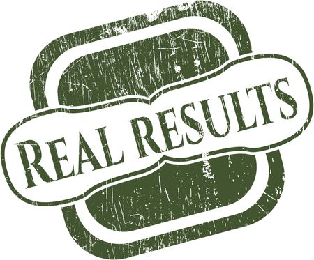 Real results rubber grunge texture seal
