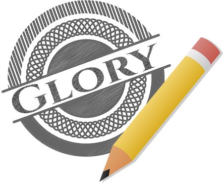 Glory pencil draw