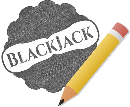 BlackJack pencil draw