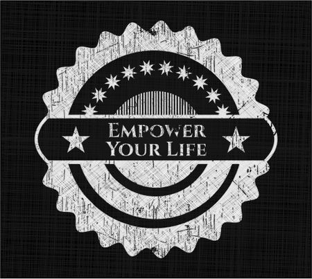 Empower Your Life chalk emblem