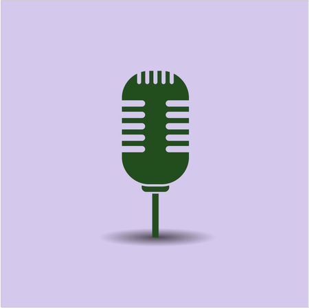 Microphone vector icon